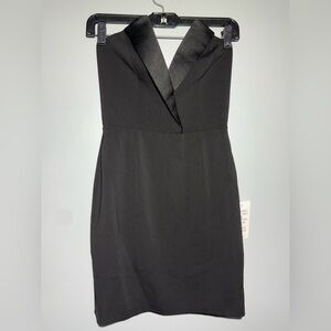JAYGODFREY Black Strapless Dress‎